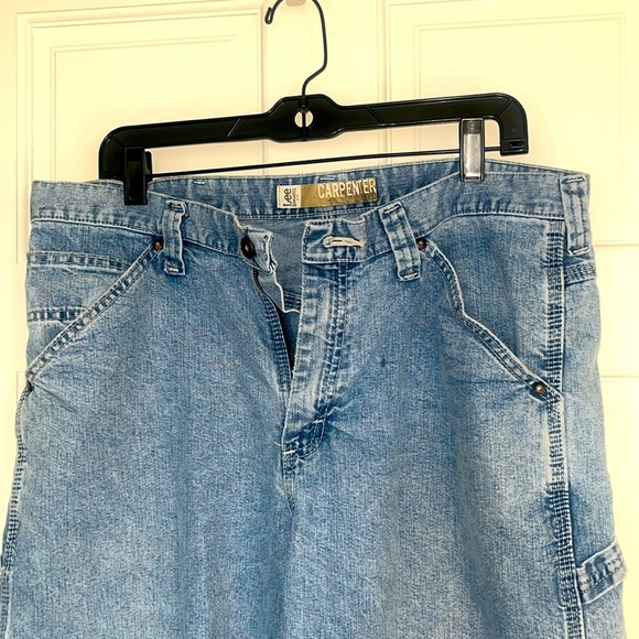 Lee Carpenter Blue Denim Jeans - Picture 3 of 9